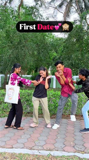 First Date With Her💕🙈 #dating #funny #shorts