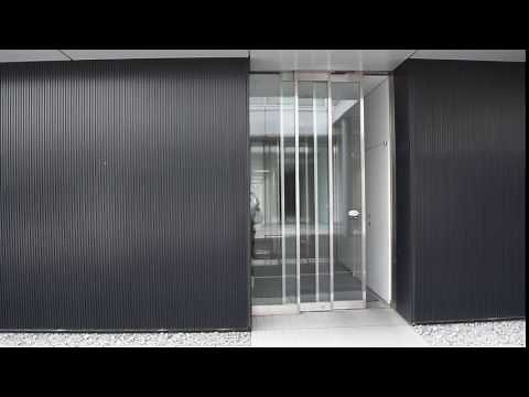 自動ドア開閉シーン（ダブルスライド）