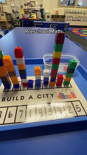 Let's build a city with Unifix cubes! This video showcases how to create a vibrant 'city' by stacking Unifix cubes to match corresponding numbers. It's a playful blend of counting, construction, and creativity – perfect for preschool learning. Head over to preschoolvibes.com to find this engaging resource and bring some urban construction fun to your classroom!#onthisday | Preschool Vibes