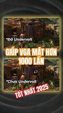 The BEST Way to Reduce Old VGA Temperature 2025 (Undervolt VGA) #shorts