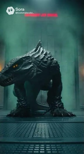 SCP-682 “The Hard-to-Destroy Reptile” (containment breach)