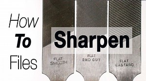 How To Clean and Sharpen a Dull Metal File