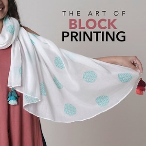 Unleash your creativity by trying out hand block printing at home! | Glamrs