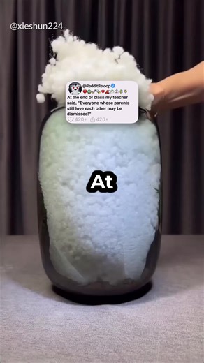 At the end of class my teacher said, _Everyone whose parents still love each other may be dismissed! #reddit #reddit_tiktok #redditreadings #redditstories