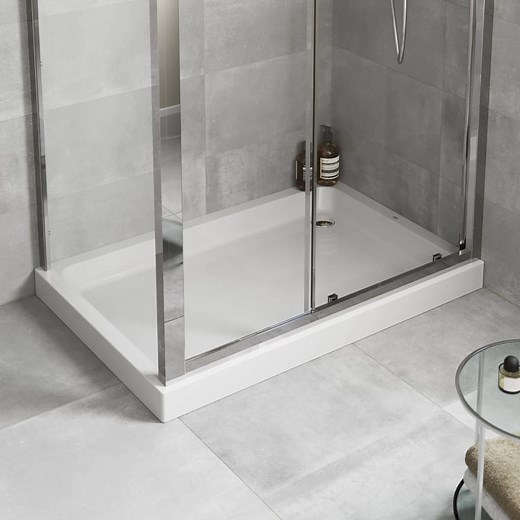 Mira Flight Deep Rectangular Shower Tray & Waste 1200 x 800mm