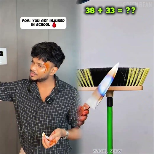 Kabhi tumhe school mein chot lagi hai? 🙂 #comedy #shortsfeed