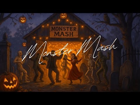 Monster Mash Halloween Beats 🎧 1 Hour of Spooky Chill Trap & Ambient Grooves | LoopedRealm