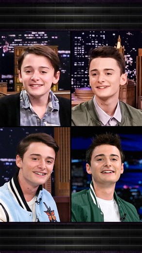 The Tonight Show on Instagram: "Some things never change 🥺 @noahschnapp #StrangerThingsOnFallon #FallonTonight"