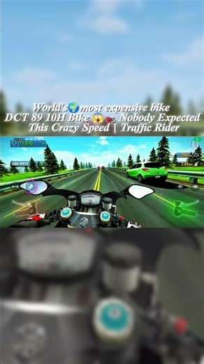 DCT 89 10H Bike 😱🏍️ Nobody Expected This Crazy Speed | Traffic Rider.