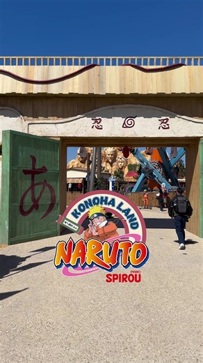 Le parc d’attractions Naruto Konoaland c’était goated (enfaite c’est une extension du parc Spirou en Provence la team)