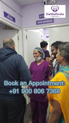 "First Cry of Life | Baby Birth at Garbhagruha Hospital"