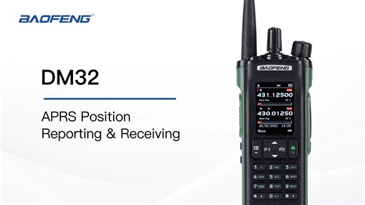 🔥Baofeng DM-32UV Tutorial Series Want to explore APRS with your DM-32UV but not sure where to start? Our latest tutorial walks you through the step-by-step process of configuring APRS directly from your radio! 👉Get Yours DM-32UV: https://www.baofengradio.com/products/dm-32uv | Baofeng
