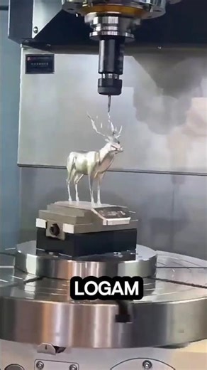 mesin CNC mencetak rusa #cnc #manufacturing #mesin #information