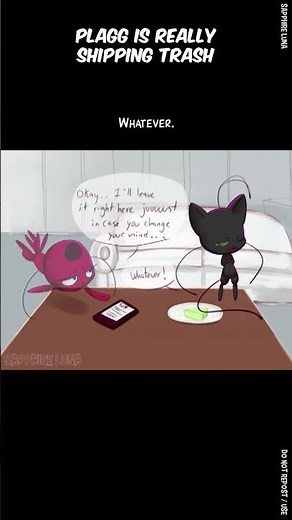 Plagg is Shipping Trash 3 #miraculous #sapphireluna