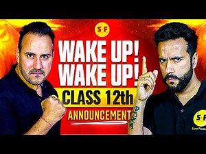 Wake Up! Series is Here 🚀| Complete Announcement | Class 12th Boards Special