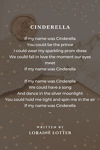 Cinderella - Cinderella Poem by Loraine Lotter
