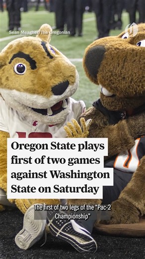 The first leg of the final Pac-2 championship series kicks off on Saturday in Corvallis. Oregon State football hosts Washington State in the first of a unique two meetings this season. Coming off their first win of 2025, can the Beavers (1-7) pull the upset over the Cougars (4-4)? Find the preview here: https://theoregonian.visitlink.me/RWlEWc #collegefootball #gobeavs #oregonstatefootball #oregonstatebeavers #washingtonstate #pac12 #pac2 | The Oregonian