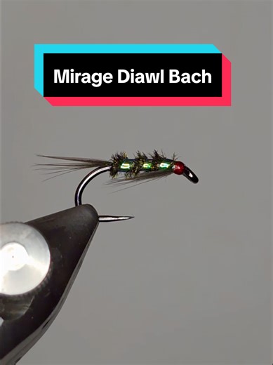 Mirage diawl bach, perfect for early season nymphing when a bit of flash can pay off #craft #Scotland #fishing #Outdoors #nature
