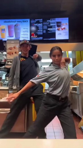 Synchronized Dance in a Fast-Food Kitchen