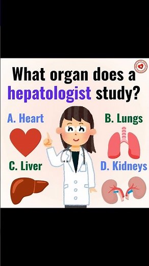 🩺 What organ does a hepatologist study? #hepatology #liverhealth #hepatologist #poll