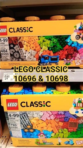 LEGO Classic 10696 & 10698 in Walmart! More 500 Models MOCs from Lego Classic are on our Channel!