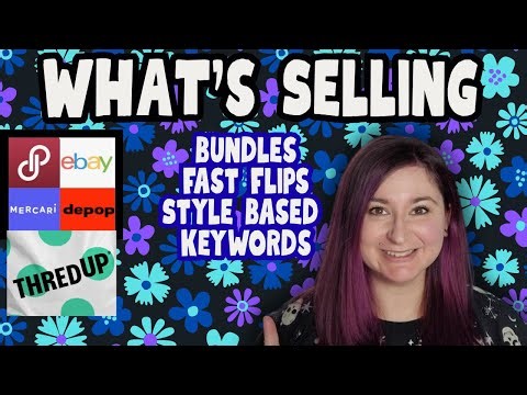 What's Been Selling! | Poshmark new shipping supplies| Depop, Ebay, Mercari, Poshmark