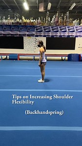 41K views · 298 reactions | For those who struggle with shoulder flexibility for a handspring, here are some tips you can use to improve it. #reels #cheerleading #dancers #tyflipzz | TyFlipzz | Facebook