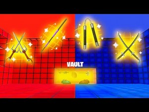 TMNT RED VS BLUE MAP FORTNITE CREATIVE - VAULT, TMNT MYTHICS WEAPONS