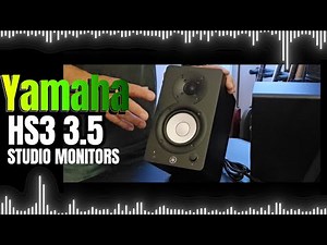 yamaha hs3 3.5 black powered studio monitors for a small studio on a budget