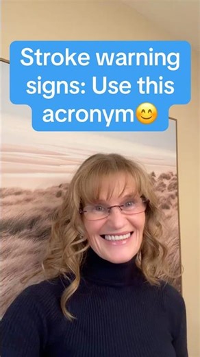 Stroke Warning Signs: Use This Acronym