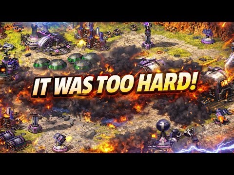 Red Alert 2 | It Was too HARD! | (7 vs 1 + Superweapons)