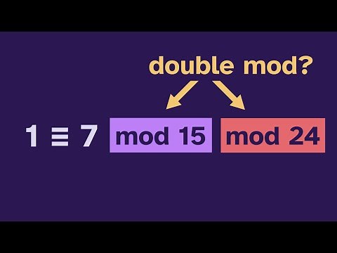 Double Modular Arithmetic