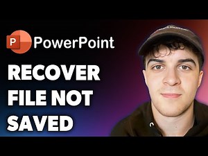 How to Recover Powerpoint File Not Saved (Full 2024 Guide)