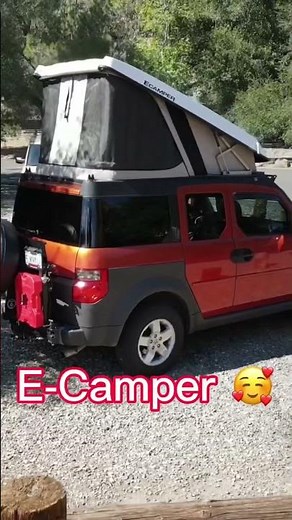 Honda Element With E-Camper & Roof Top Tent