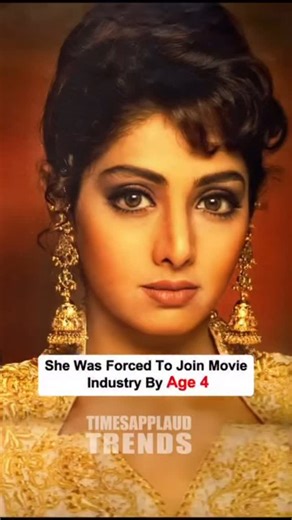 ✨ From a child prodigy to a legendary icon, Sridevi’s journey was nothing short of extraordinary. Her grace, talent, and timeless legacy continue to inspire generations. True stars never fade. 🌟❤️ #RememberingSridevi #Sridevi #LegendForever #BollywoodIcon #TimelessGrace #QueenOfCinema #Inspiration #BollywoodLegend #EvergreenStar | Timesapplaud Trends