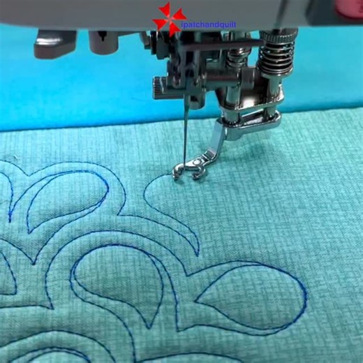 Esther Ipatchandquilt on Instagram: "I just want to pet this quilting! Create this dynamic design Paws by moving in all directions. The design sequence its pretty simple; curve round and add a teardrop or a paisley shape inside of the curve. Repeat the sequence and use an echo when needed. The blogpost contains a written description, a link to a normal speed FMQ YouTube video and a link to a quick video of a drawing. You can find a direct link to my blog or to the YT channel in the Linktree in m