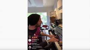 Coldplay’s Chris Martin plays impromptu gig from his house as Neil Young announces fireside live streams