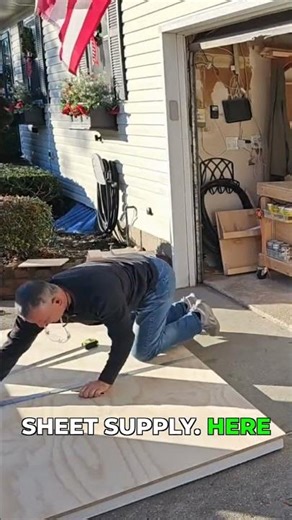 SAFEST Way to Cut Plywood Solo