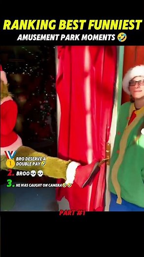 “Top 3 FUNNIEST Amusement Park Moments 🎢😂 | Hilarious Ride Fails & Reactions