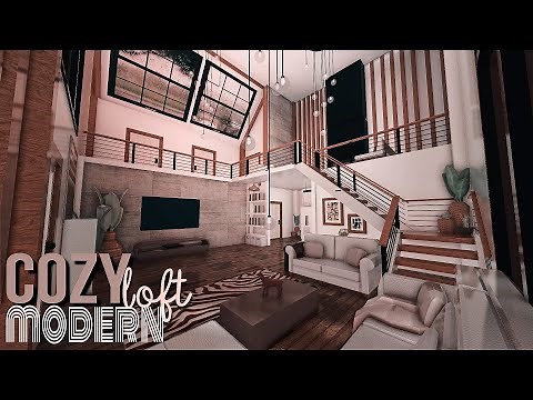 BLOXBURG: Cozy Modern Loft | interior build ♡