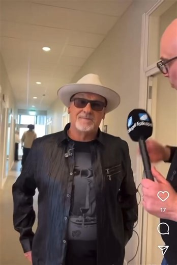Pre-Performance interview with Paul, on the @bingolotto_ show tonight 😎🇸🇪 | Paul Carrack