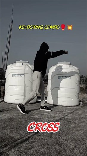 KO Boxing combo⚡🥊#boxing#kickboxing#mma#shorts