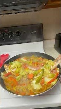 Stewed Whole Red Snapper Recipe | #shorts #delicious #recipe #redsnapper