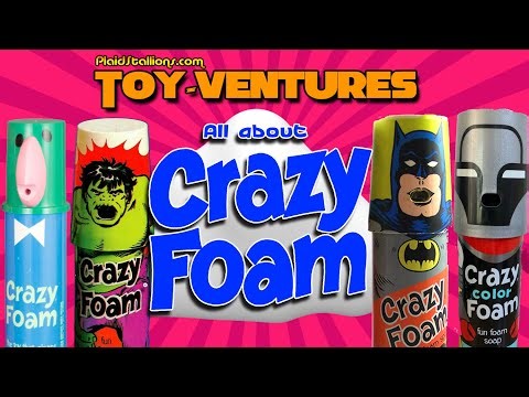 Toy-Ventures: All About Crazy Foam!