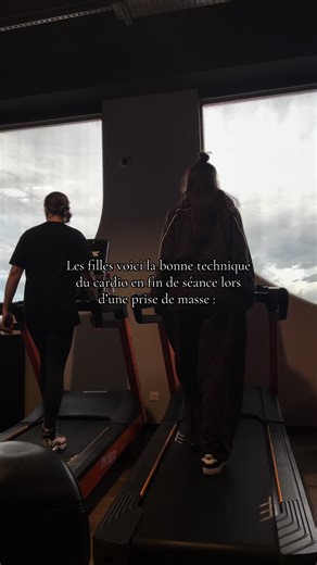Le cardio en fin de séance, fait toute la différence sur vos résultats, il est bénéfique pour la récupération, et il vous permet de brûler un peu de calories donc éviter de prendre du gras sans forcément brûler trop d’énergie donc il ne brûle pas le muscle. ##sport##frypgシ##gymgirl##coach##pov