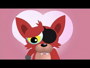 FNAF Valentine's Day Cartoon | Foxy is sad! | FNaF School