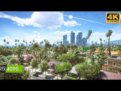 NEW Gta 5 Enhanced Ray Tracing Graphic Mod is Stunning | Corefx Enhanced + V4EVER Vegetation Mod
