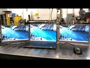 LXU 15.6" Laptop Screen Extender, FHD 1080P IPS Portable Monitor for Laptops 12~18.5 inch, Triple