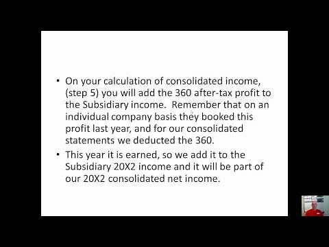 Advanced accounting: Inventory Part 2: Realized profit in beginning inventory