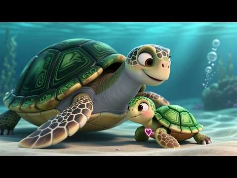 Learn 123s with Turtle 🐢🔢 Fun Counting Song for Kids | Learn Numbers 1 to 10